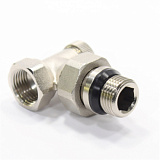 Клапан запорный 1/2", PN10, WAAG, угловой 