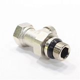 Клапан запорный 1/2", PN10, WAAG, прямой 