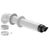 Дымоход в сборе WAAG DN80/125 x  L0,68м, АНТИЛЕД, (для конденс.котла)