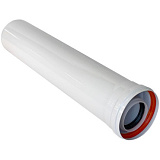 Удлинитель дымохода WAAG DN60/100 x  L0,5м, (для конденс.котла)