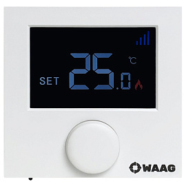 белый термостат с Wi-Fi