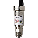 Воздухоотводчик резьб. 1/2", PN10, WAAG, латунь, отсекающий