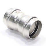 Муфта 35-35, WAAG Heavy Inox, пресс-пресс, сталь нержавеющая