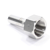 Переходник 15-3/4", WAAG Heavy Inox, труба-резьба, вн., сталь нержавеющая