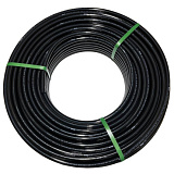 Труба из сшитого полиэтилена WAAG Black DN20 x 2,8 PN10 (бухта 100 м), PE-Xa / EVOH, черная