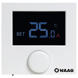 Термостат комнатный WAAG, 220В, белый