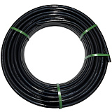 Труба из сшитого полиэтилена WAAG Black DN25 x 3,5 PN10 (бухта 50 м), PE-Xa / EVOH, черная
