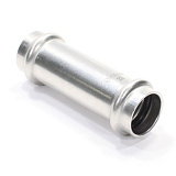 Муфта 22-22, WAAG Heavy Inox, пресс-пресс, сталь нержавеющая, ремонтная