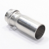 Редукционная вставка 22-28, WAAG Heavy Inox, пресс-труба, сталь нержавеющая