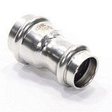Муфта 28-22, WAAG Heavy Inox, пресс-пресс, сталь нержавеющая