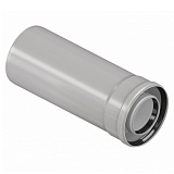 Удлинитель дымохода WAAG DN60/100 x  L0,25м, (для конденс.котла)