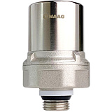 Амортизатор гидроударов резьб. 1/2", PN10, WAAG, латунь, (хол./гор.)