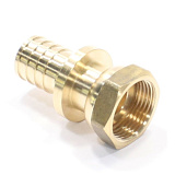 Переходник 25-3/4", WAAG Axial, надв.гильза-резьба, вн., латунь, с накид.гайкой